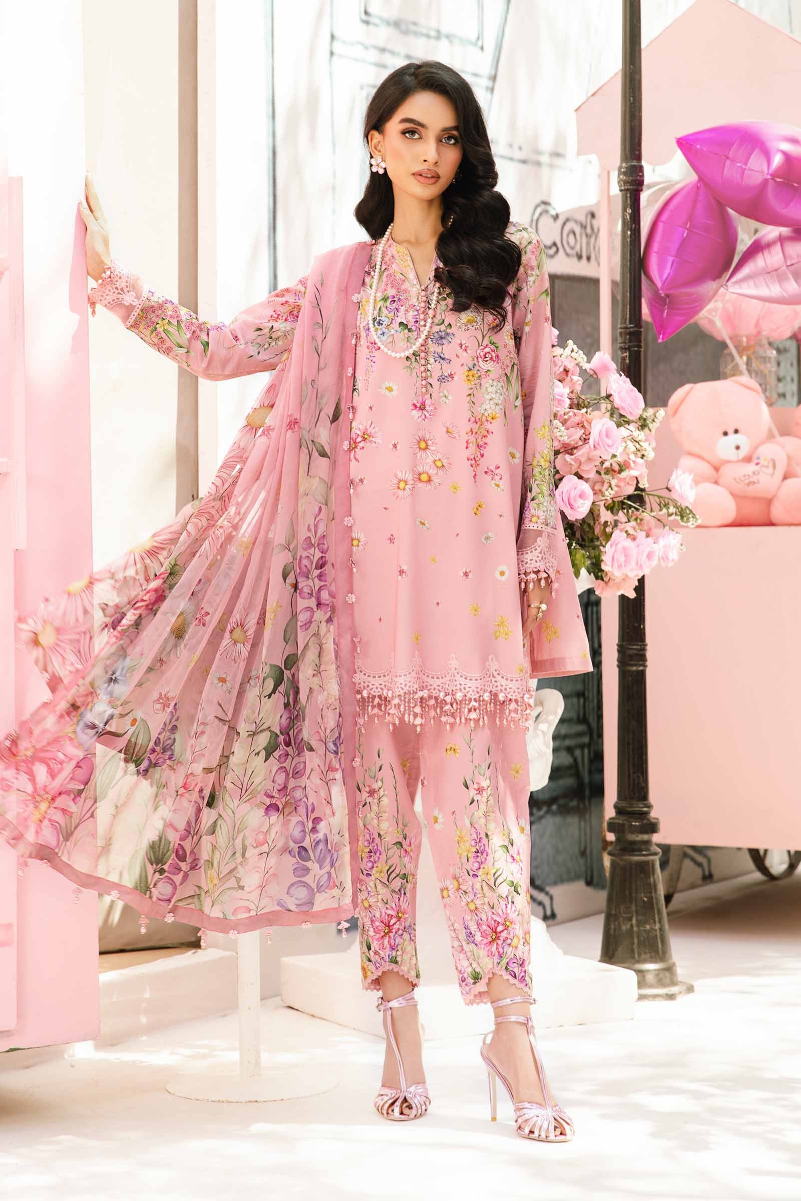 WINTER SILK DIGITAL PRINTED 3-PIECE - SP#02